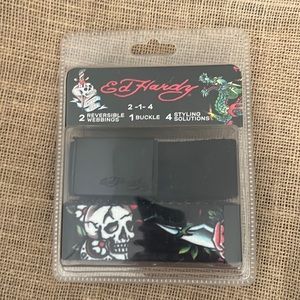 ED HARDY Reversible belt